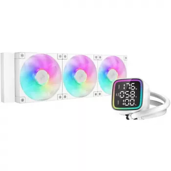 Chłodzenie cieczą CPU DeepCool LD360 biały z chłodnicą 360 mm