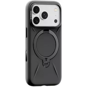 Etui na telefon Torras OSTAND SPIN SERIES do iPhone 17 Pro Max Czarny