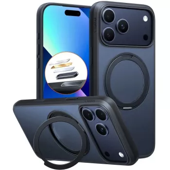 Etui ochronne Torras do iPhone 17 Pro Max — PRO SERIES, czarne