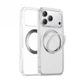 Przezroczyste etui ochronne Torras Ostand Pro Series do iPhone 17 Pro Max — smukła, lekka, transparentna osłona
