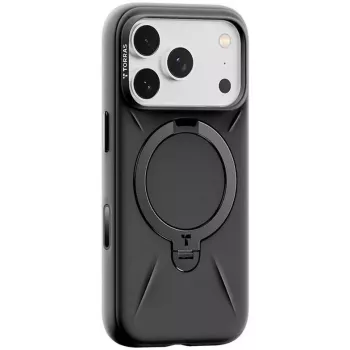 Etui ochronne na telefon Torras Spin Softune do iPhone 17 Pro Max — Czarny
