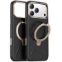 Etui na telefon Torras Ostand Spin Vegskin Series dla iPhone 17 Pro Max, czarne