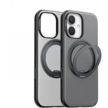 Etui ochronne Torras Fitness Series do iPhone 17 — czarne, smukła konstrukcja odporna na wstrząsy