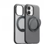 Etui ochronne Torras Fitness Series do iPhone 17 — czarne, smukła konstrukcja odporna na wstrząsy