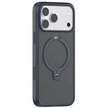 Etui na telefon Torras Ostand Spin Series do iPhone 17 Pro, granatowe