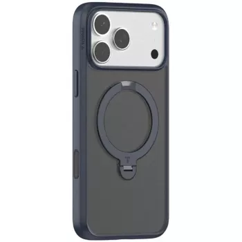 Etui telefoniczne Torras Ostand Spin Series do iPhone'a 17 Pro Max, granatowe