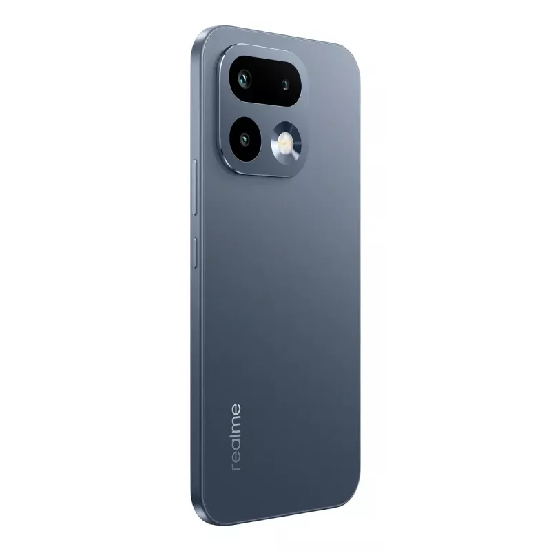 Smartfon REALME 16 PRO — 6,8 cala (17,3 cm) 5G, MediaTek Dimensity, 8 GB RAM, 256 GB, podwójny aparat 200 MP, 6500 mAh, szary