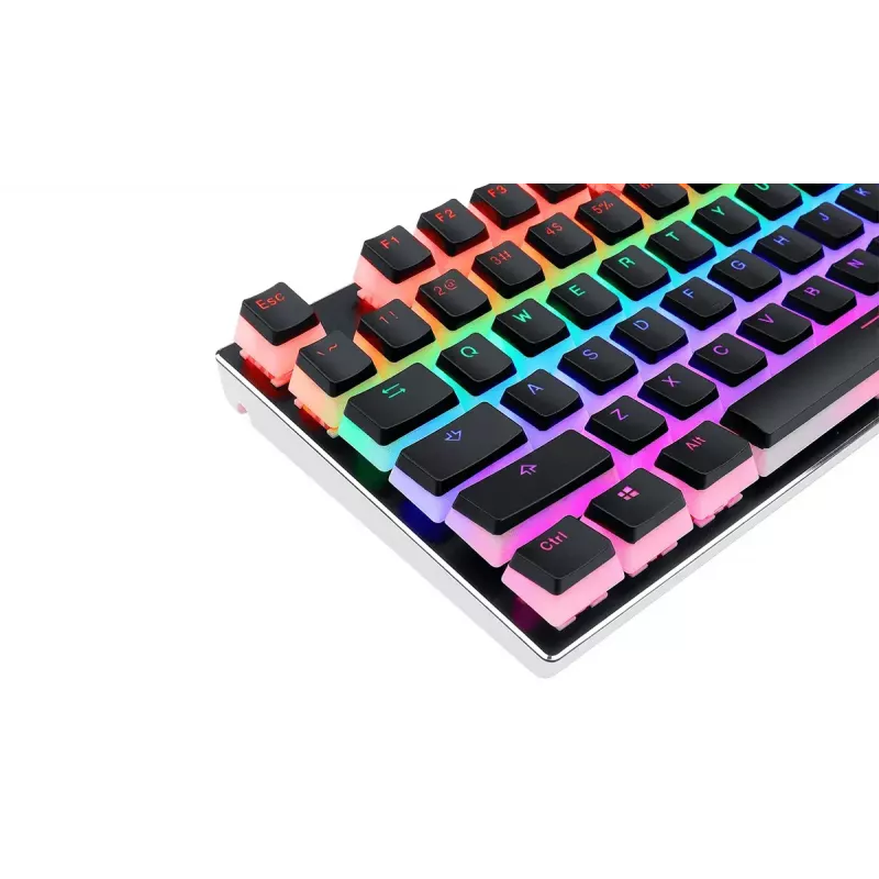 Zestaw mechanicznych nasadek na klawisze REDRAGON A130 PBT Doubleshot — Czarny