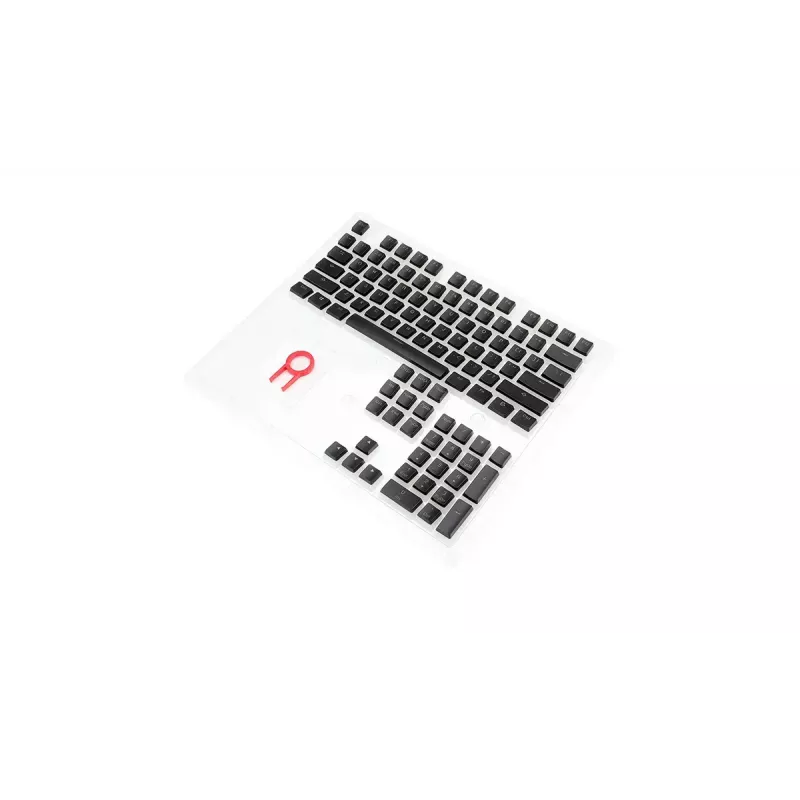 Zestaw mechanicznych nasadek na klawisze REDRAGON A130 PBT Doubleshot — Czarny
