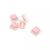 Mechaniczny zestaw keycapów REDRAGON A130 PBT Doubleshot — Różowe keycapy, konstrukcja PBT doubleshot