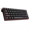 Klawiatura REDRAGON FIZZ PRO K616-RGB B Gaming USB RF Wireless Bluetooth QWERTY Czarno-czerwona