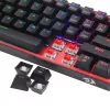 Klawiatura REDRAGON FIZZ PRO K616-RGB B Gaming USB RF Wireless Bluetooth QWERTY Czarno-czerwona
