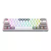 Klawiatura mechaniczna REDRAGON K617-RGB Fizz przewodowa USB szaro-biała