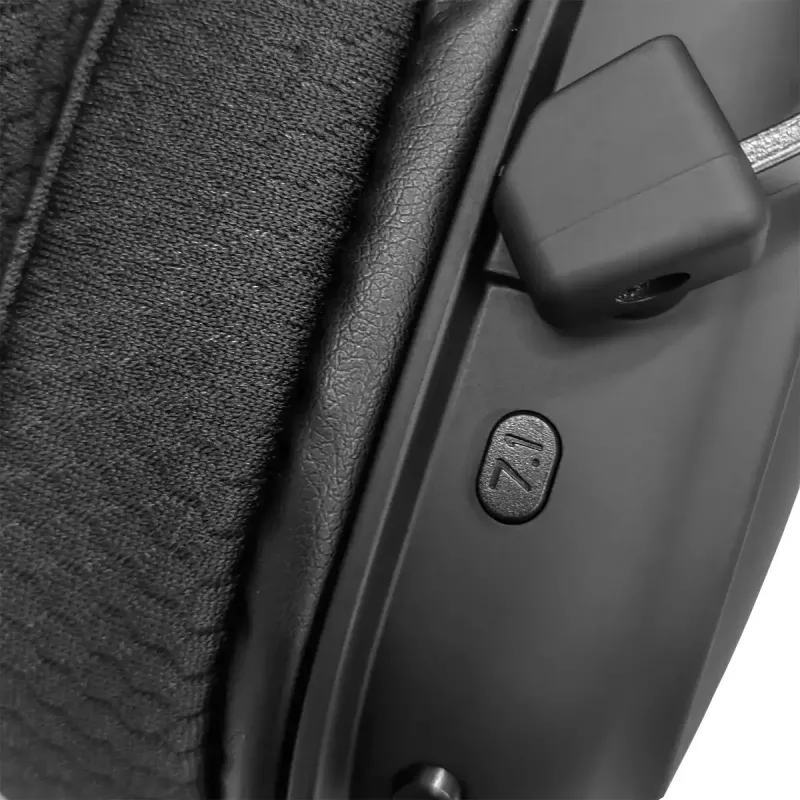 Przewodowe słuchawki nauszne Bluetooth REDRAGON H510 Zeus Pro RGB — 20–20000 Hz, kabel 1,8 m, czarne