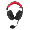 Przewodowe słuchawki nauszne Bluetooth REDRAGON H510 Zeus Pro RGB — 20–20000 Hz, kabel 1,8 m, czarne