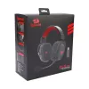 Przewodowe słuchawki nauszne Bluetooth REDRAGON H510 Zeus Pro RGB — 20–20000 Hz, kabel 1,8 m, czarne