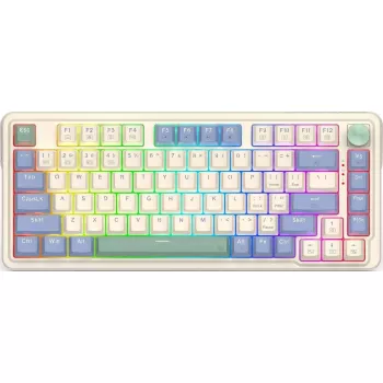 Klawiatura mechaniczna REDRAGON K673CPG-RGB-PRO — kompaktowa konstrukcja, przewodowa, podświetlenie RGB, przełączniki mechaniczne