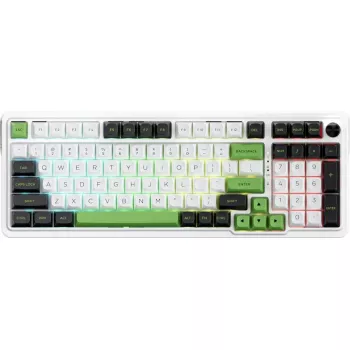 Klawiatura bezprzewodowa REDRAGON K686WBG-RGB-MAX z podświetleniem RGB, układ kompaktowy, łączność bezprzewodowa