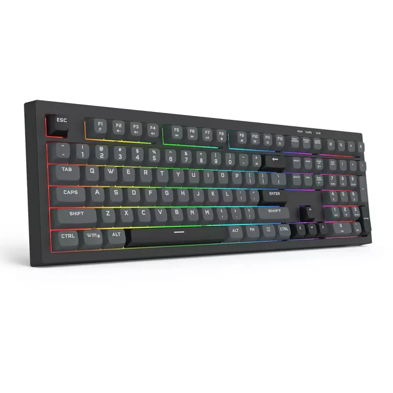 Klawiatura REDRAGON K518-RGB-GB Crux przewodowa USB czarna membranowa