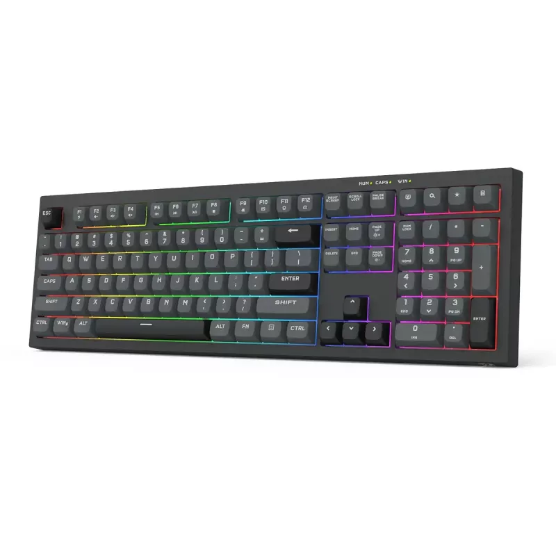 Klawiatura REDRAGON K518-RGB-GB Crux przewodowa USB czarna membranowa