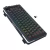 Klawiatura mechaniczna REDRAGON K708-RGB-PRO z USB, RF Wireless i Bluetooth, kabel 1,5 m, czarna, 0,76 kg