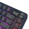 Klawiatura mechaniczna REDRAGON K708-RGB-PRO z USB, RF Wireless i Bluetooth, kabel 1,5 m, czarna, 0,76 kg