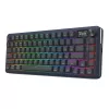 Klawiatura mechaniczna REDRAGON K708-RGB-PRO z USB, RF Wireless i Bluetooth, kabel 1,5 m, czarna, 0,76 kg