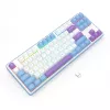 Klawiatura mechaniczna REDRAGON K707WBP-RGB-PRO przewodowa USB niebiesko-biała