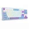 Klawiatura mechaniczna REDRAGON K707WBP-RGB-PRO przewodowa USB niebiesko-biała