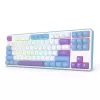 Klawiatura mechaniczna REDRAGON K707WBP-RGB-PRO przewodowa USB niebiesko-biała