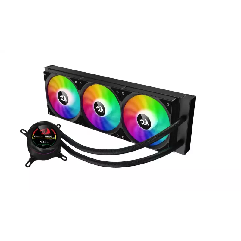 System chłodzenia komputera REDRAGON CCW-1017 wydajny przepływ powietrza podświetlenie RGB