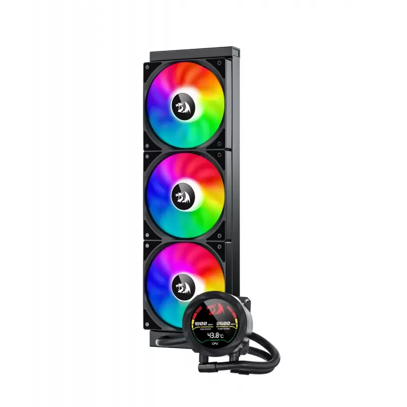 System chłodzenia komputera REDRAGON CCW-1017 wydajny przepływ powietrza podświetlenie RGB