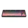 Klawiatura mechaniczna REDRAGON Antonium Pro K728SP-RGB-PRO — USB, bezprzewodowa RF, Bluetooth, czarno-różowa