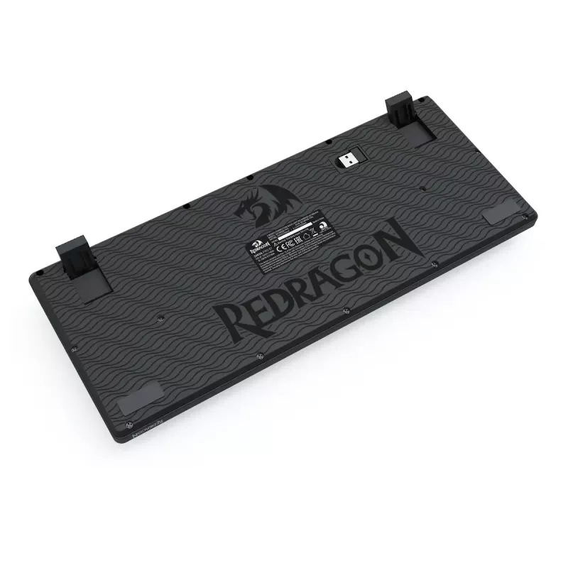 REDRAGON K516RGB-PRO SHIVA PRO 87 klawiatura USB RF bezprzewodowa Bluetooth czarna
