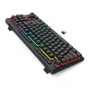 REDRAGON K516RGB-PRO SHIVA PRO 87 klawiatura USB RF bezprzewodowa Bluetooth czarna