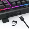 REDRAGON K516RGB-PRO SHIVA PRO 87 klawiatura USB RF bezprzewodowa Bluetooth czarna
