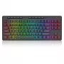 REDRAGON K516RGB-PRO SHIVA PRO 87 klawiatura USB RF bezprzewodowa Bluetooth czarna