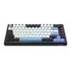 Klawiatura REDRAGON K732WLB-RGB-PRO URANUS PRO — 65% mechaniczna, USB + RF bezprzewodowa + Bluetooth, QWERTY, układy angielskie, kabel 1,5 m, Czarna/Biała