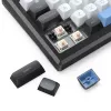 Klawiatura REDRAGON K732WLB-RGB-PRO URANUS PRO — 65% mechaniczna, USB + RF bezprzewodowa + Bluetooth, QWERTY, układy angielskie, kabel 1,5 m, Czarna/Biała