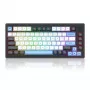 Klawiatura REDRAGON K732WLB-RGB-PRO URANUS PRO — 65% mechaniczna, USB + RF bezprzewodowa + Bluetooth, QWERTY, układy angielskie, kabel 1,5 m, Czarna/Biała