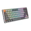 Klawiatura mechaniczna REDRAGON K652GG-RGB-PRO przewodowa bezprzewodowa Bluetooth szara