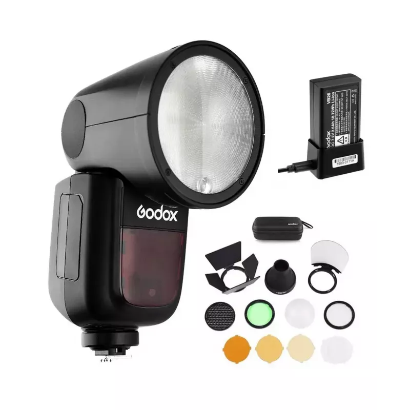 Lampa błyskowa Godox V1-C Czarny czas ładowania 1,5s 420g