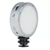 Godox R1 Okrągła lampa RGB 5 W czarno-srebrna zasilana bateriami