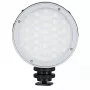 Godox R1 Okrągła lampa RGB 5 W czarno-srebrna zasilana bateriami