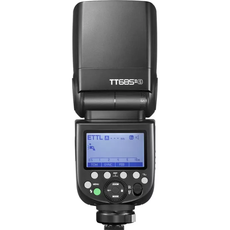 Lampa błyskowa do kamery Godox TT685 II Czarna czas recyklingu 20000 s bateria AA