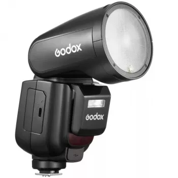 Lampa błyskowa do kamery Godox V1Pro Czarny czas ładowania 1,5 s