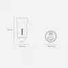 Ładowarka samochodowa Baseus TZCCJD-0G 40W ciemnoszary — adapter USB do gniazda zapalniczki, moc 40W