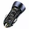 Ładowarka samochodowa Baseus TZCCJD-0G 40W ciemnoszary — adapter USB do gniazda zapalniczki, moc 40W