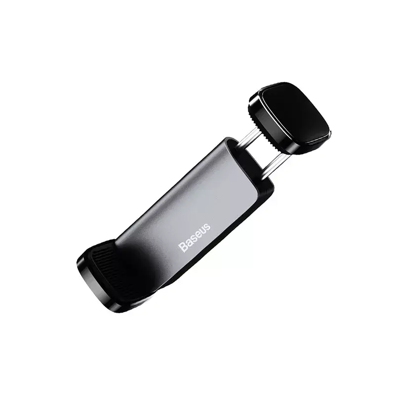 Active holder Baseus Steel Cannon Mobile phone Czarny srebrny