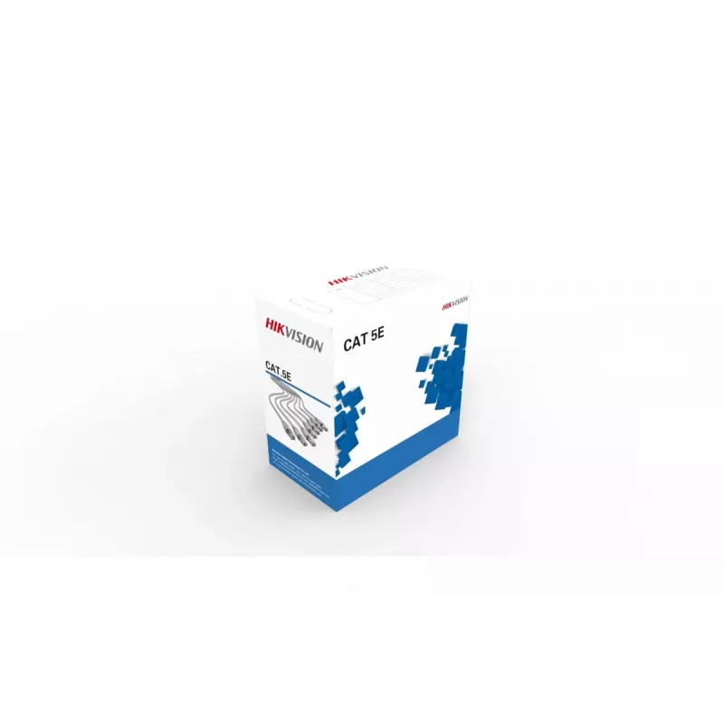 Kabel sieciowy Hikvision DS-1LN5E-E/E Czarny 305 m Cat5e U/UTP